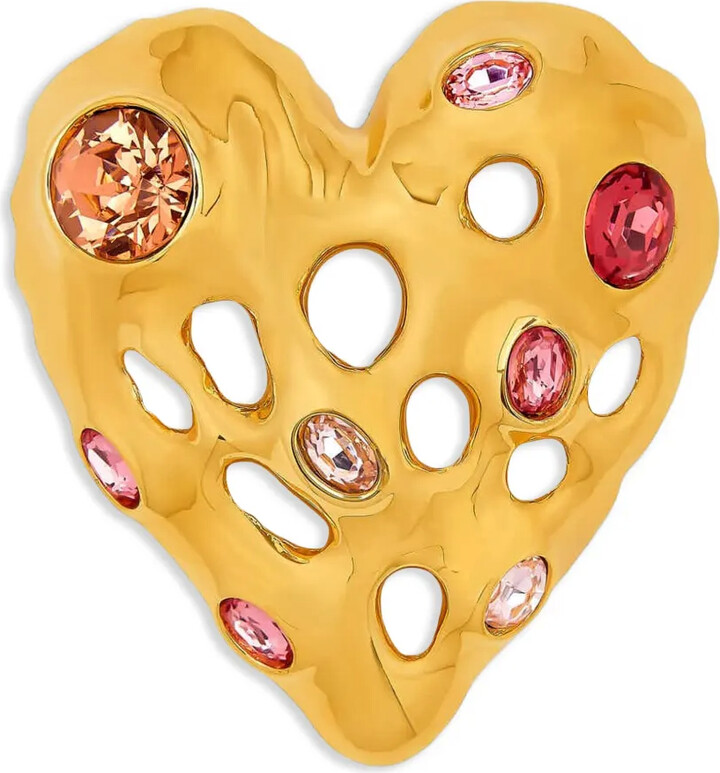 Oscar de la Renta Crystal-Embellished Earrings