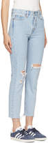 Thumbnail for your product : Levi's Levis Blue Wedgie Fit Jeans