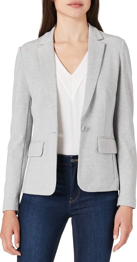silver grey jacket ladies