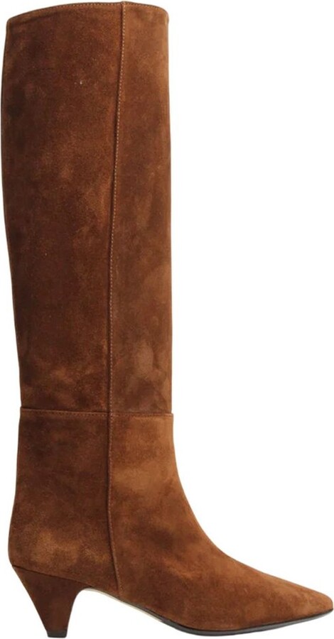 ANNA F. 9828 Pointed Toe Boots