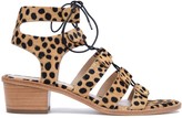 Thumbnail for your product : Loeffler Randall Timna Cheetah Haircalf Gladiator Sandal