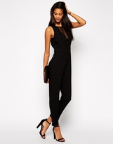 Thumbnail for your product : ASOS Jumpsuit With Mesh Front Detail
