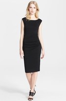 Thumbnail for your product : Tracy Reese Cross Back Cloque Knit Sheath Dress