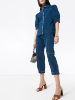 Thumbnail for your product : See by Chloe High-Rise Cropped Jeans