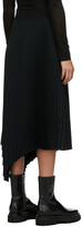 Thumbnail for your product : Joseph Black Swinton Pleated Ribbed Skirt