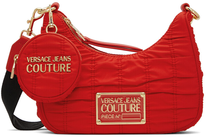 Versace Jeans Couture Red Nylon Crunchy Bag - ShopStyle