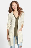 Thumbnail for your product : Paper Crane Hacci Knit Open Cardigan (Juniors)