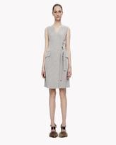 Thumbnail for your product : Theory Double-Face Wool-Cashmere Wrap Dress