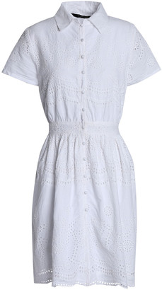 W118 By Walter Baker Sunny Broderie Anglaise Cotton Mini Dress