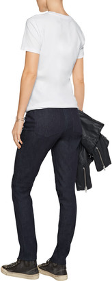 OAK sold out High-rise straight-leg jeans
