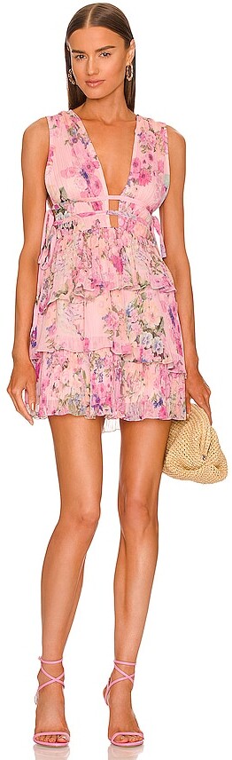 Rococo Sand Mist Ruffle Dress - ShopStyle