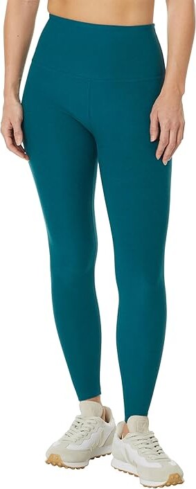 Beyond Yoga Spacedye Caught In The Midi High-Waisted Legging Women's Casual Pants Majestic Blue Heather : MD (US Women's 6-8) 24