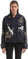 Thumbnail for your product : Lvr Editions Embroidered Denim Jacket