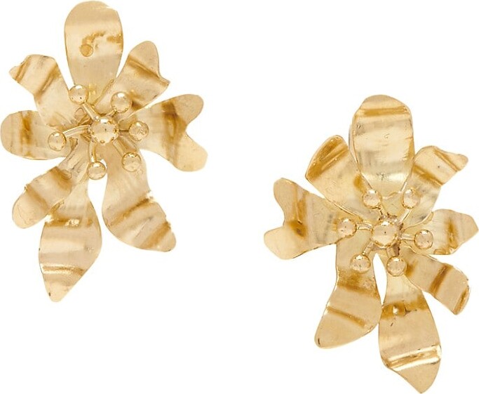 Ulla Johnson Women's Goldtone Floret Stud Earrings Yellow Gold