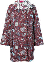 Diane Von Furstenberg patterned padded coat