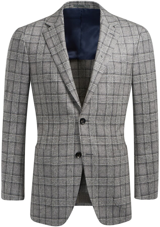 Suitsupply Plaid Wool & Cashmere Sport Coat ShopStyle