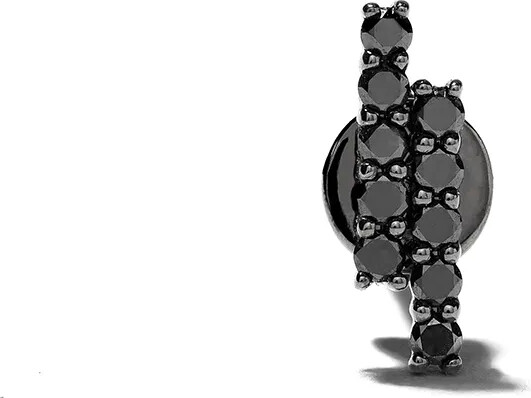 Alinka 18kt white gold MALA diamond stud earring