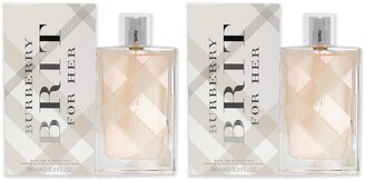 Burberry Brit by for Women - 3.3 oz EDT Spray - Pack of 2