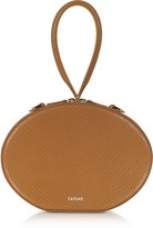 Thumbnail for your product : Cafune Caramel Leather Egg Bag