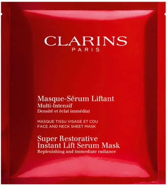 Clarins Super Restorative Instant Lift Serum Mask, 1 Pack