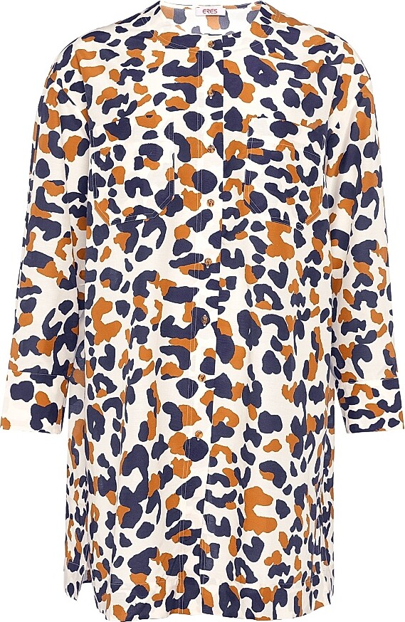 Eres Women's Récifs Shirtdress Cover-Up - Sable Fin - Size Small