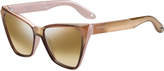 Thumbnail for your product : Givenchy Geometric Butterfly Sunglasses