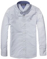 Thumbnail for your product : Tommy Hilfiger Th Kids Micro Pattern Shirt