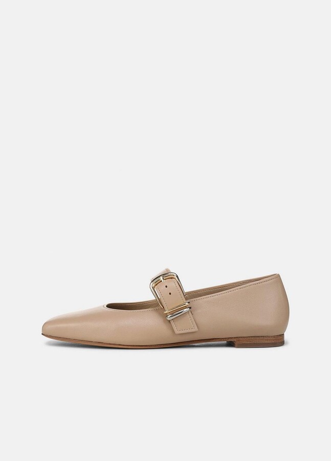 Vince Daniela Leather Mary Jane Flat