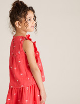 Thumbnail for your product : Marks and Spencer Pure Cotton Patterned Top (2-7 Yrs)
