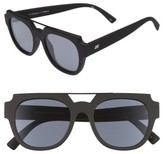 Thumbnail for your product : Le Specs Women's La Habana 52Mm Retro Sunglasses - Black Rubber