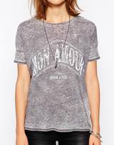 Thumbnail for your product : Zadig & Voltaire T-Shirt with Mon Amour Motif