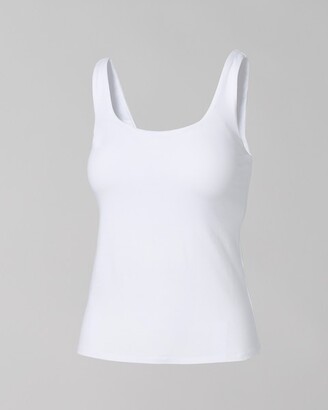 white camisole with built in bra