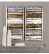 Thumbnail for your product : Uttermost Metallic Layers 2-Pc. Modern Wall Art