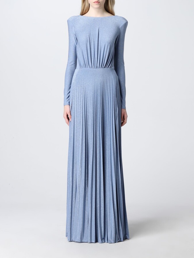 Elisabetta Franchi Blue Women's Dresses | Shop the world's largest 