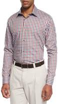 Thumbnail for your product : Ike Behar Chambray Check Sport Shirt, Red