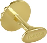 Thumbnail for your product : Torrini Stripes - 18K Yellow Gold Round Cufflinks