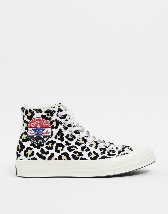 leopard print converse sneakers