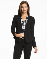 Thumbnail for your product : Le Château Tricoteen Open-Front Blazer