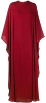 Valentino - robe longue oversize - women - Soie/Spandex/Elasthanne - 38