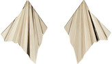Thumbnail for your product : Givenchy Gold Plisse Earrings