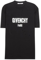 Givenchy T-shirt En Coton Imprimé 
