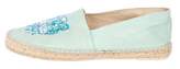 Thumbnail for your product : Kenzo Embroidered Round-Toe Espadrilles