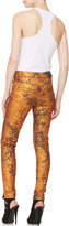 Thumbnail for your product : McQ Metallic High-Waist Skinny Jeans