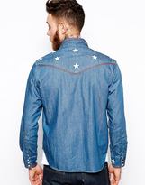 Thumbnail for your product : Levi's Clothing Denim Shirt 1950 Western Star Embroidery