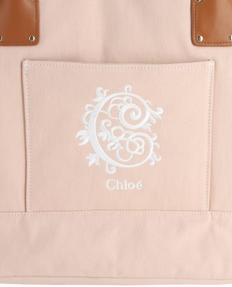 Chloé Cotton Canvas Diaper Bag