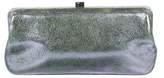 Thumbnail for your product : Lambertson Truex Metallic Leather Frame Clutch