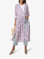 Thumbnail for your product : See by Chloe Floral print long cardigan