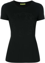 Versace Jeans - logo stamp T-shirt - women - coton/Spandex/Elasthanne - 40