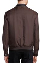 Thumbnail for your product : The Kooples Zip-Front Bomber Jacket