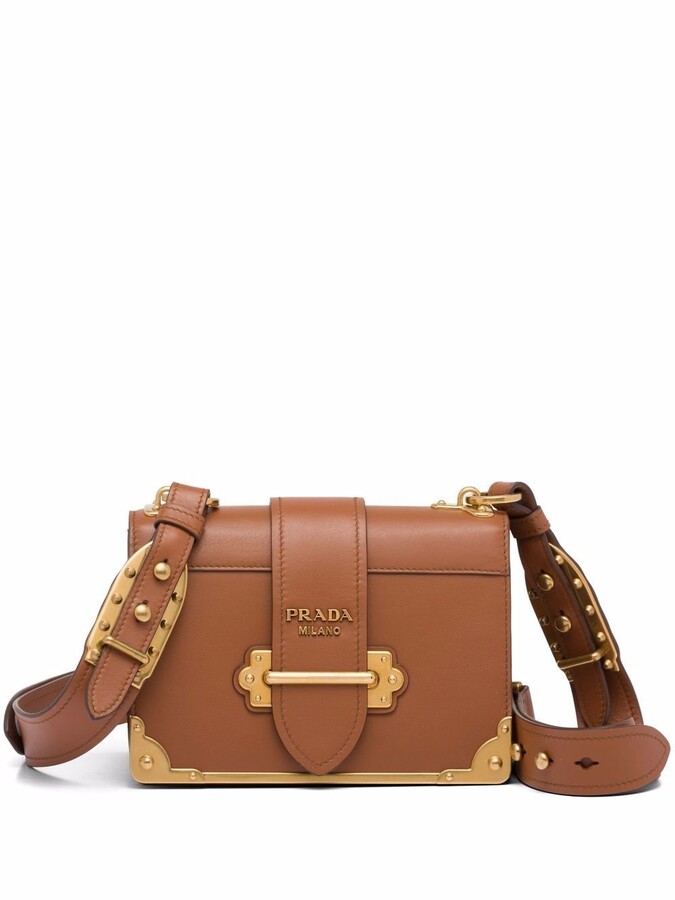 Prada Cahier Bag | Shop the world's largest collection of fashion 